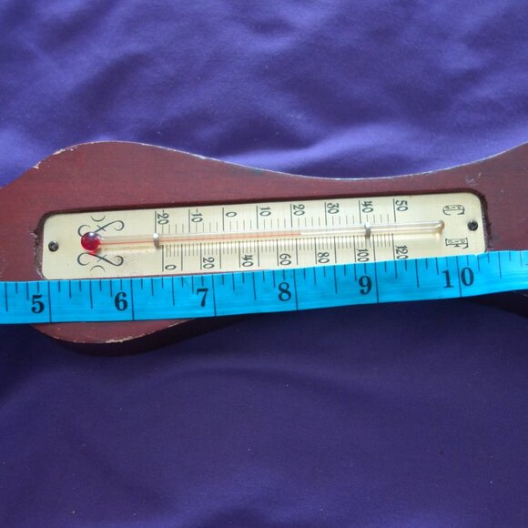 Vintage Weather Station Includes Thermometer, Thermor Barometer and Hygrometer - Picture 5 of 15
